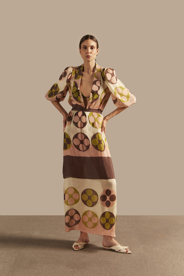 adriana degreas Giardino Long Skirt