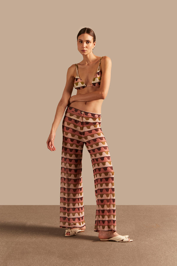 adriana degreas Giardino Straight Pants