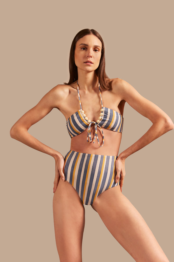 Adriana Degreas Golden Age High-Waisted Bikini