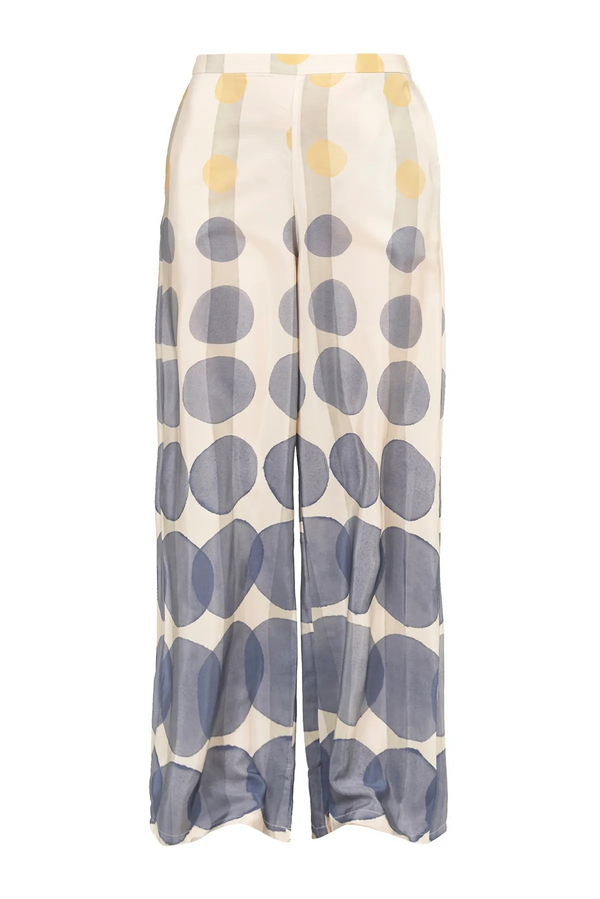 Adriana Degreas Golden Age Wide-Leg Pants