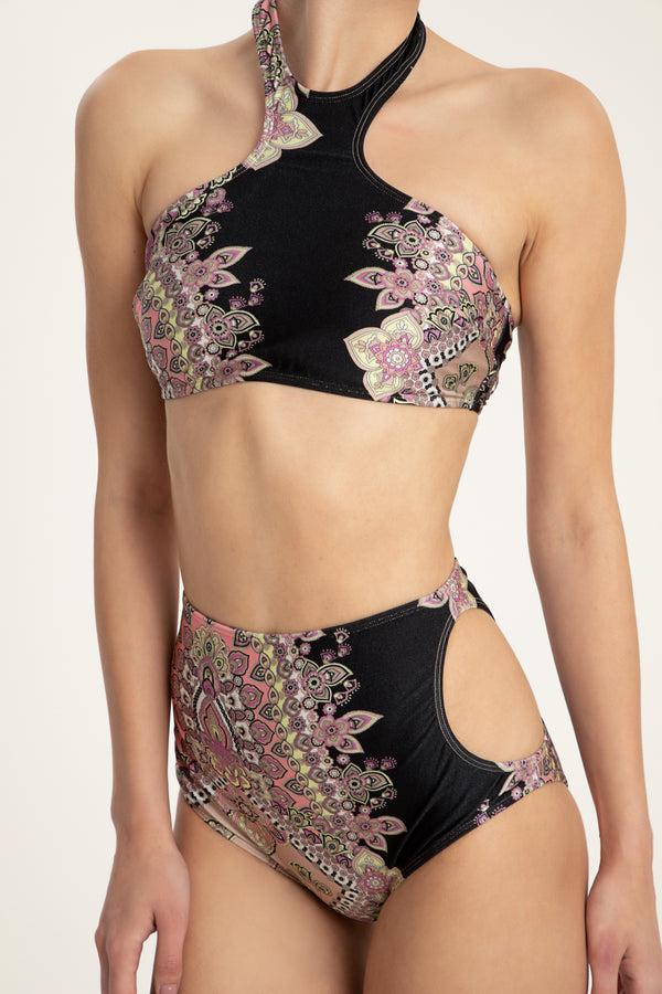 Adriana Degreas Gypsy Print Hot Pants