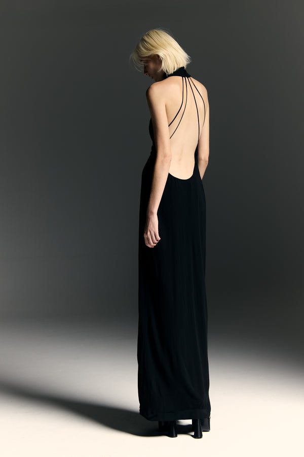 adriana degreas Halterneck Maxi Dress