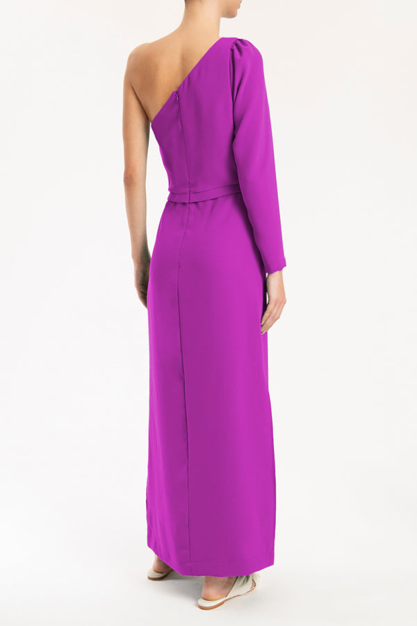 Adriana Degreas Hands One-Shoulder Long Dress
