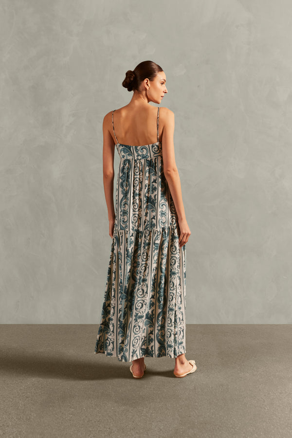 Adriana Degreas Hera Straps Long Dress