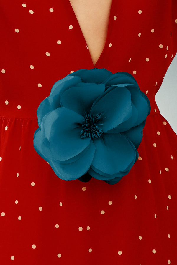 Adriana Degreas Hibiscus Brooch