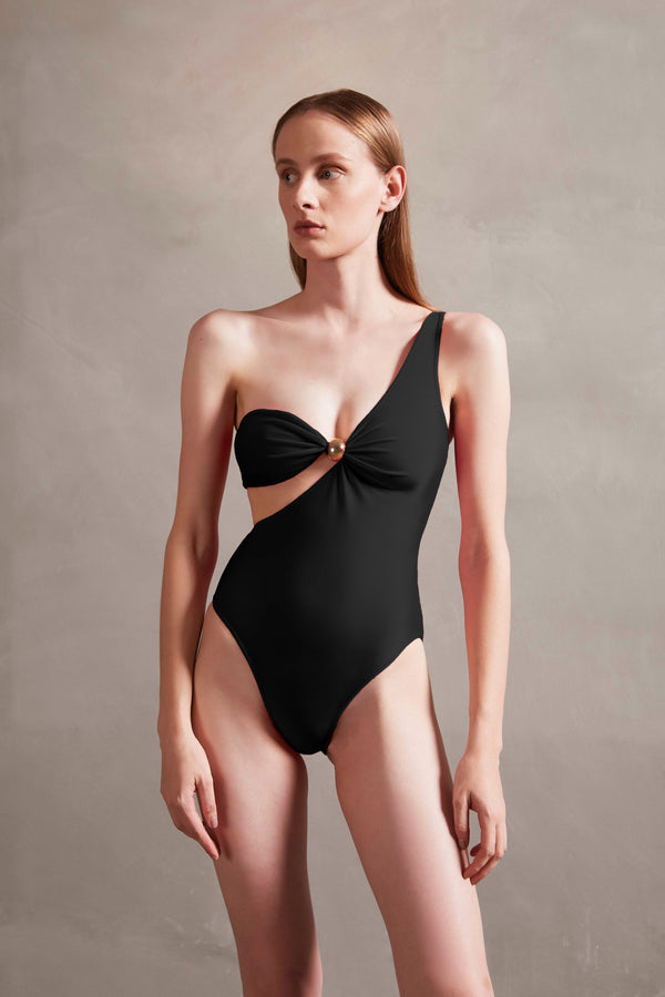 adriana degreas Holiday One-Shoulder Swimsuit