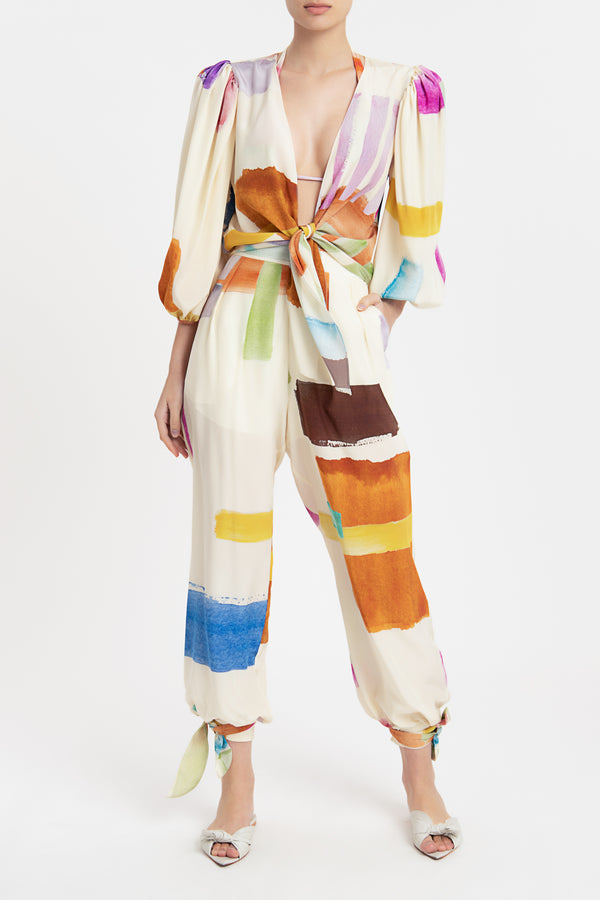 adriana degreas Illusion Carrot Pants