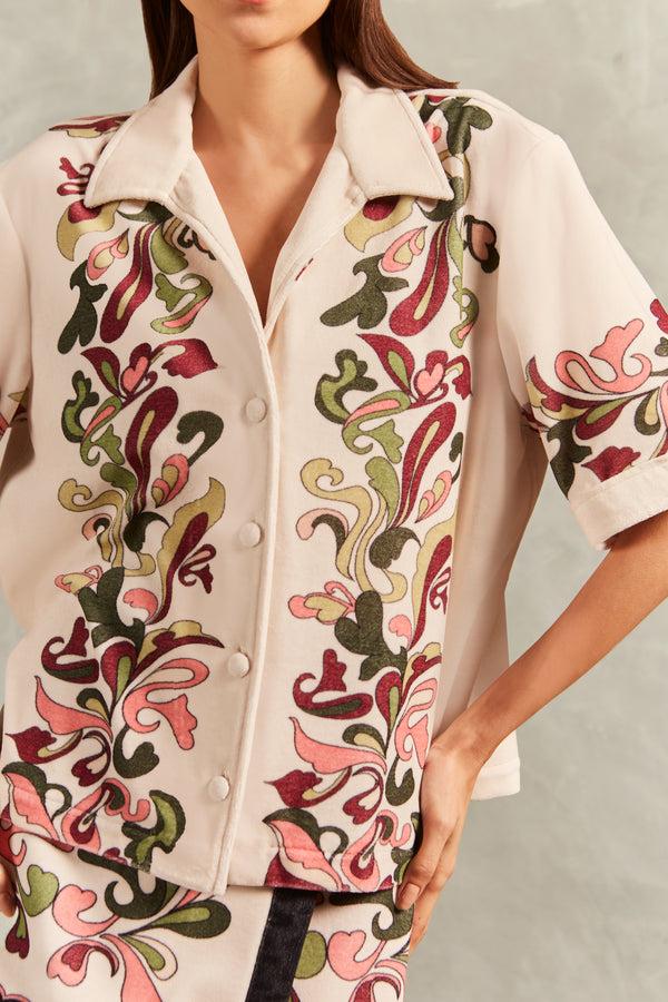 Adriana Degreas Inamorata Short-Sleeved Shirt