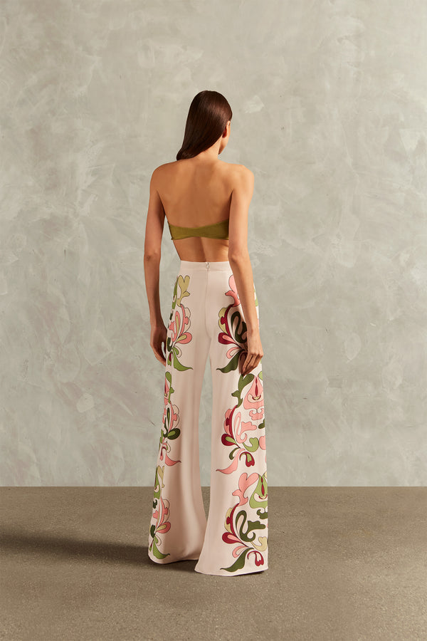 Adriana Degreas Inamorata Wide-Leg Pants