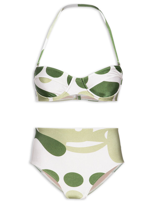 Adriana Degreas Jellyfish High-Waisted Bikini