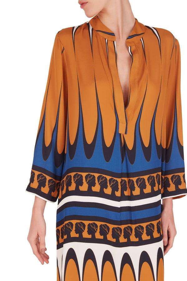 Adriana Degreas La Africana Long Tunic Dress