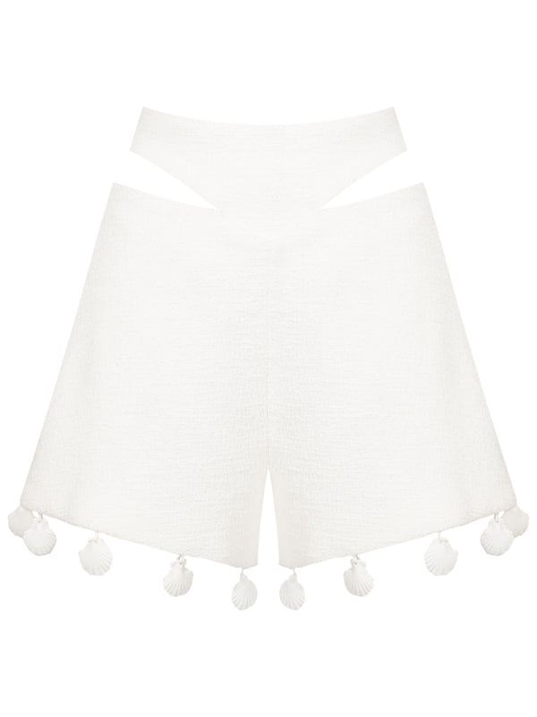 Adriana Degreas La Mer Cut-Outs Shorts