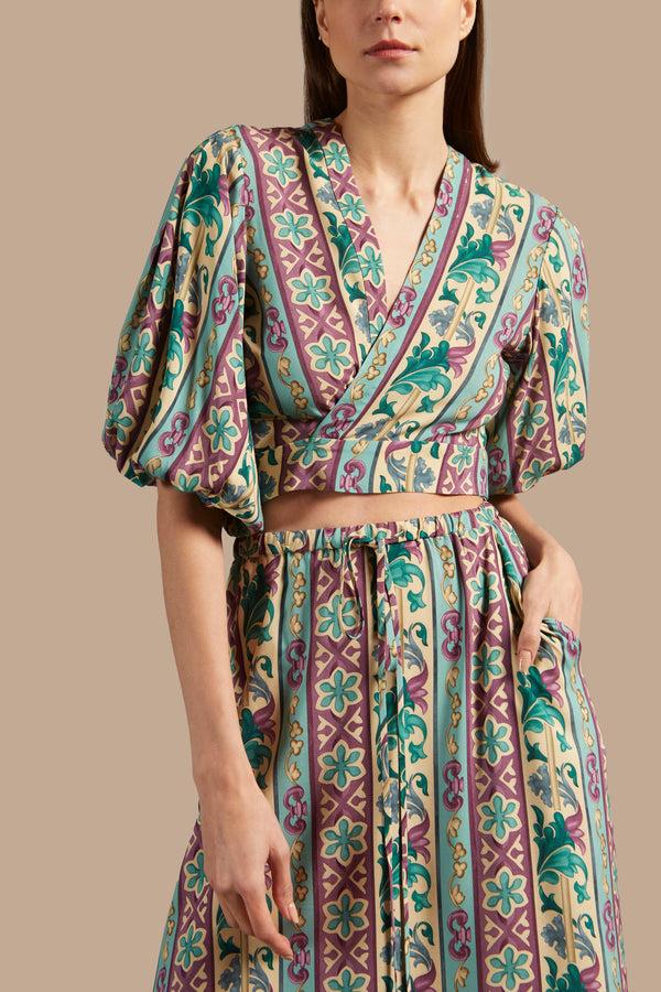 Adriana Degreas Le Sirenuse Long Skirt