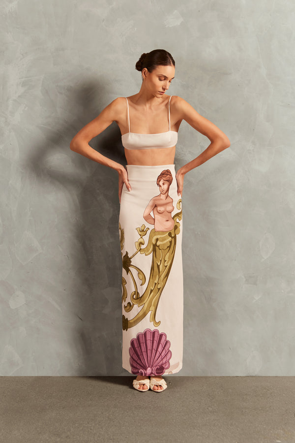 adriana degreas Le Sirenuse Top & Skirt Set