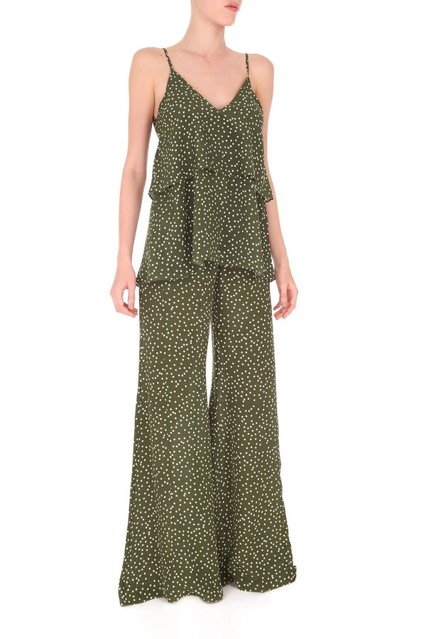 adriana degreas Mille Punti Blouse with Straps