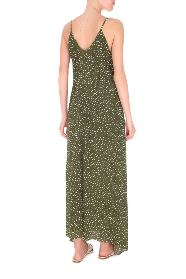 Adriana Degreas Mille Punti Long Dress With Straps
