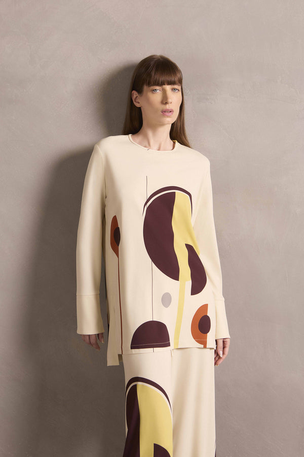 Adriana Degreas Mobile Blouse & Pants Set