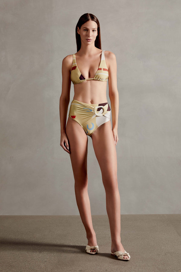 Adriana Degreas Modernism High-Waisted Bikini