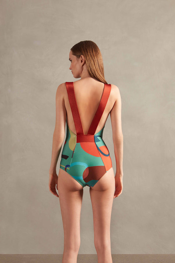 Adriana Degreas Modernism Straps Swimsuit
