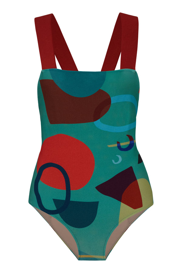 Adriana Degreas Modernism Straps Swimsuit