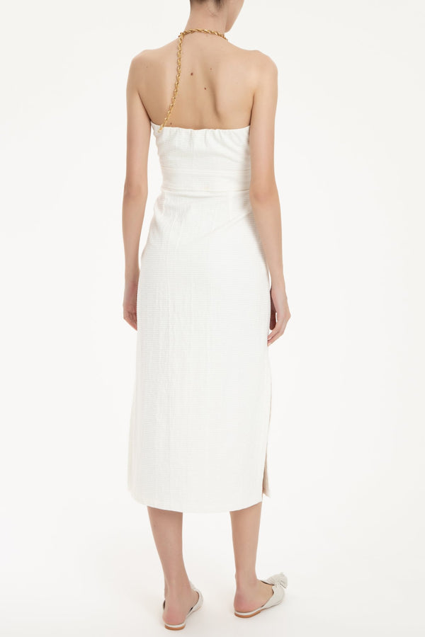 Adriana Degreas Montaigne Cut-Out Midi Dress