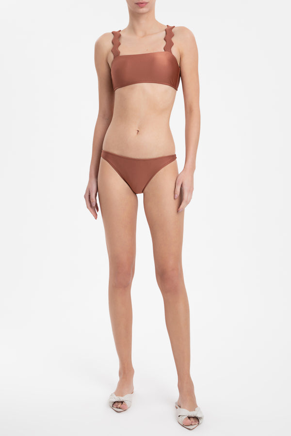 Adriana Degreas Moves Cropped Bikini With Straps