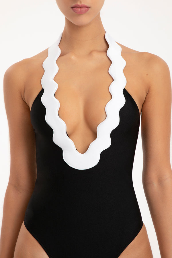 Adriana Degreas Moves High-leg Halterneck Swimsuit