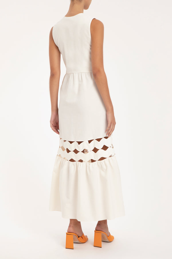 Adriana Degreas Moves Midi Dress With Straps