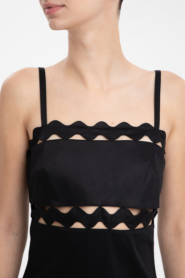 Adriana Degreas Moves Midi Dress With Straps