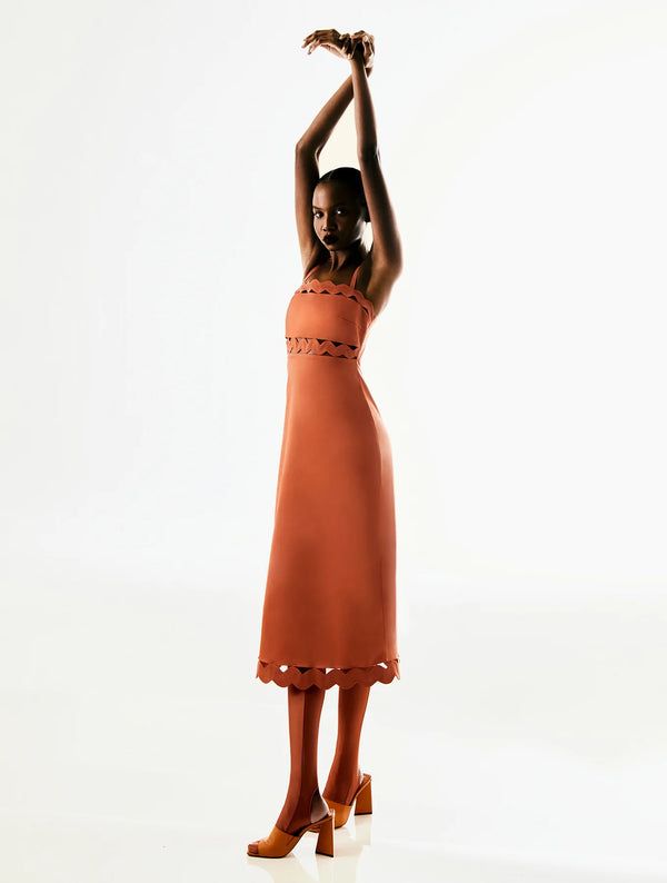 adriana degreas Moves Midi Dress With Straps