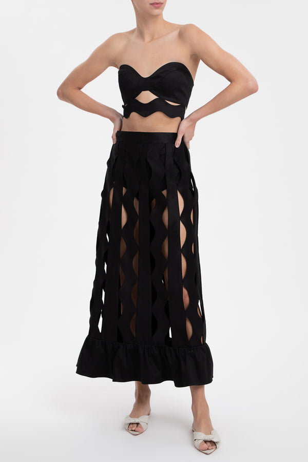 Adriana Degreas Moves Strapless Top