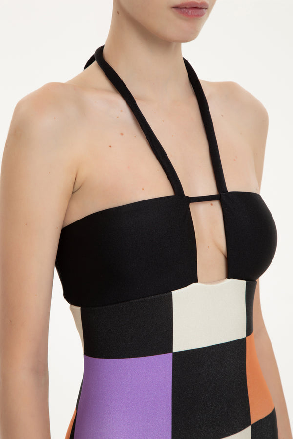 Adriana Degreas New Age Cut-Out Swimsuit