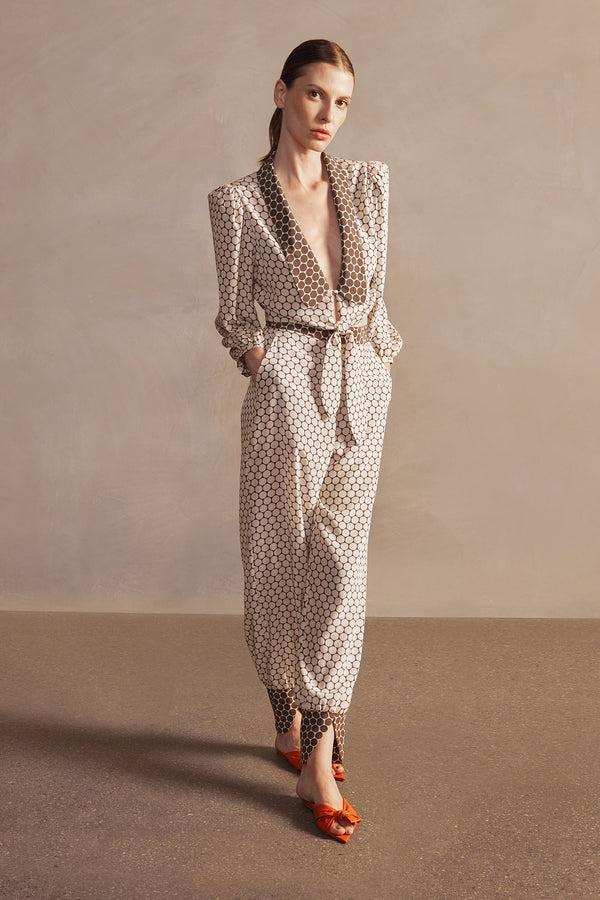 adriana degreas New Pois Carrot Pants