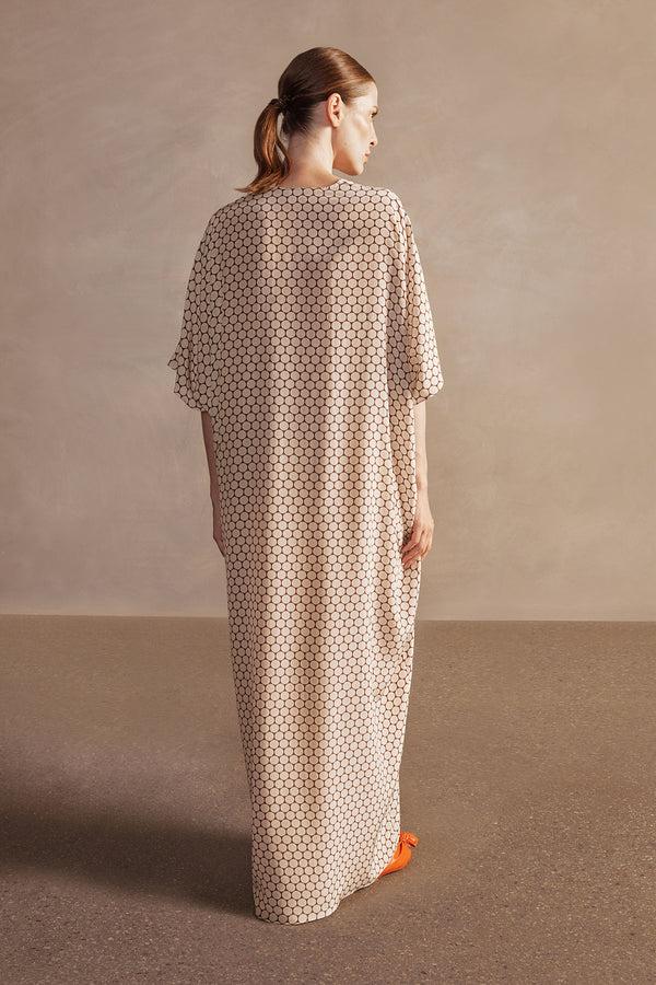 Adriana Degreas New Pois Long Kaftan