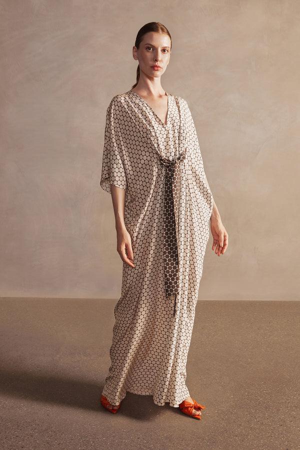 adriana degreas New Pois Long Kaftan