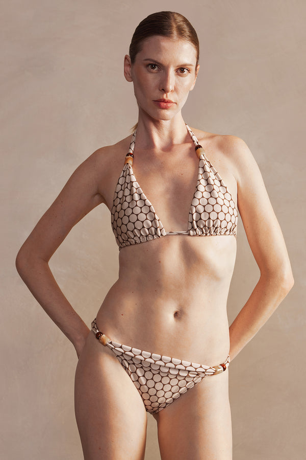 adriana degreas New Pois Long Triangle Bikini