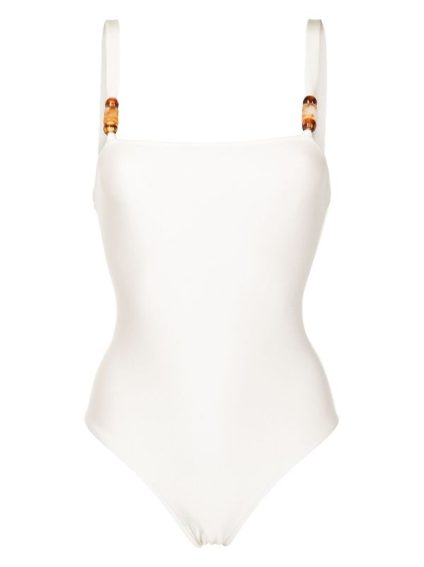 adriana degreas New Pois Solid Straps Swimsuit