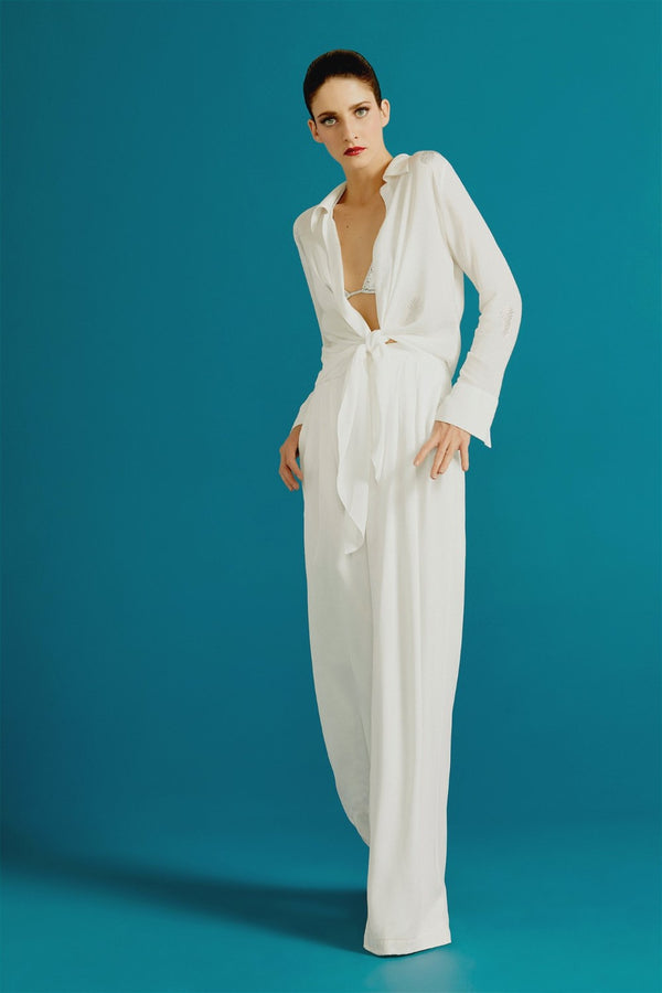 Adriana Degreas New Year High Rise Wide Leg Pants