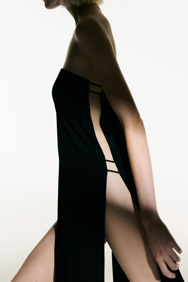 Adriana Degreas Open Sided Mini Dress