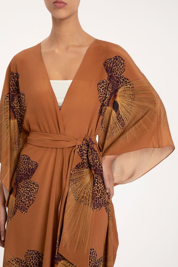 Adriana Degreas Orchids Long Robe