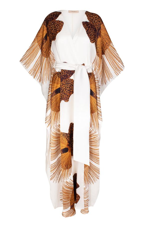 Adriana Degreas Orchids Long Robe