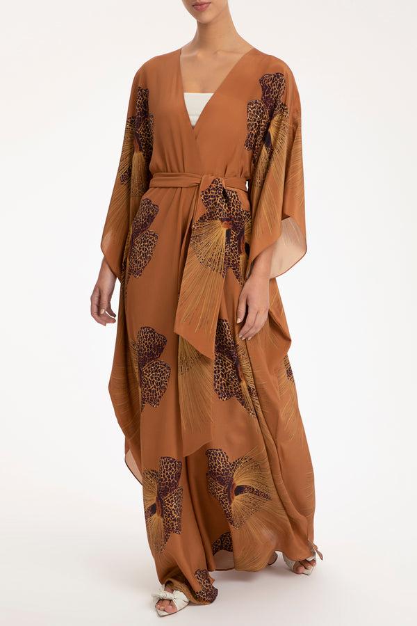 adriana degreas Orchids Long Robe