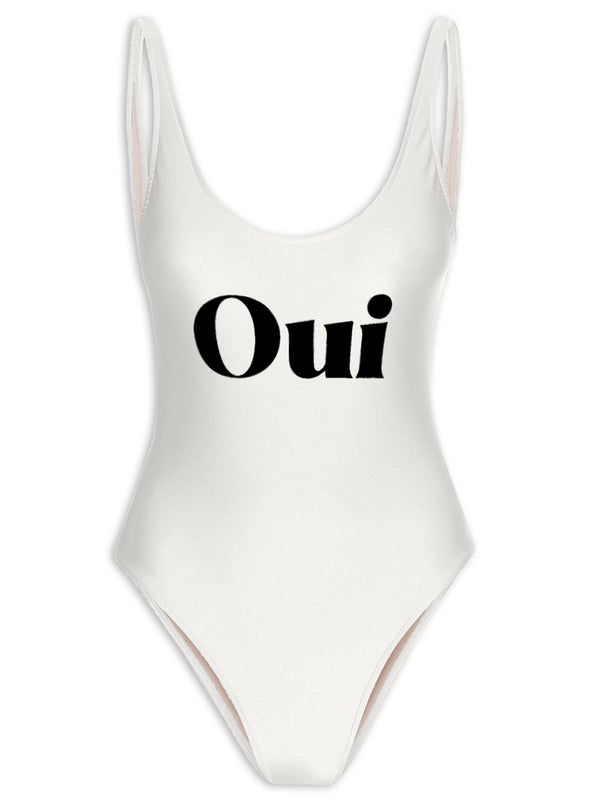 Adriana Degreas Oui Low-Cut Swimsuit