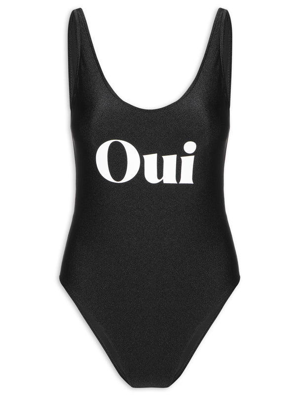 Adriana Degreas Oui Low-Cut Swimsuit
