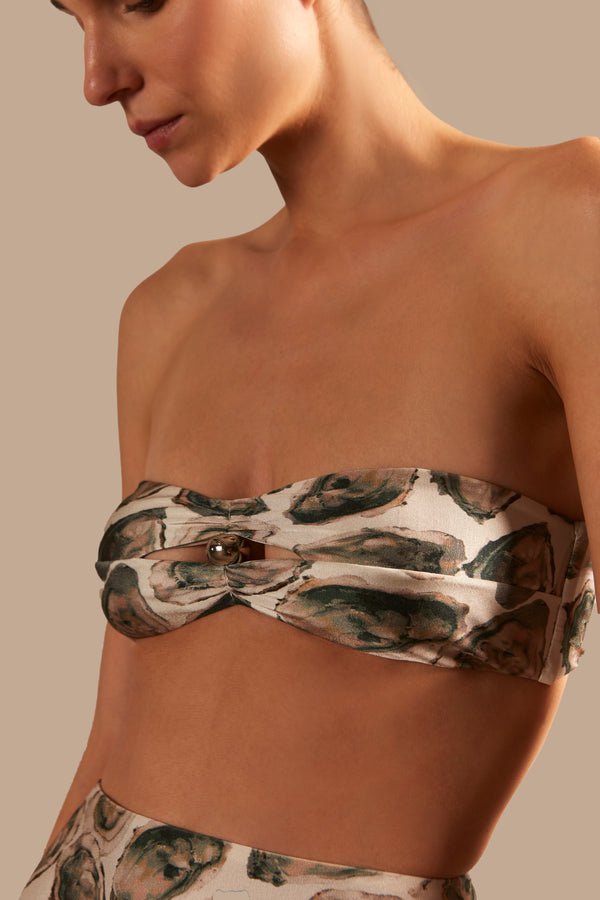 Adriana Degreas Oysters High-Waisted Bikini