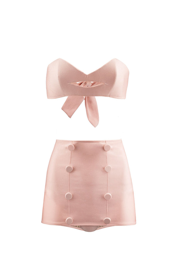 Adriana Degreas Pin-Up Kiss Hot Pants With Buttons