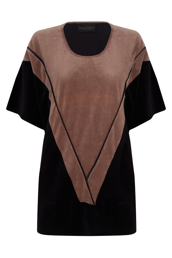 Adriana Degreas Plush Blouse