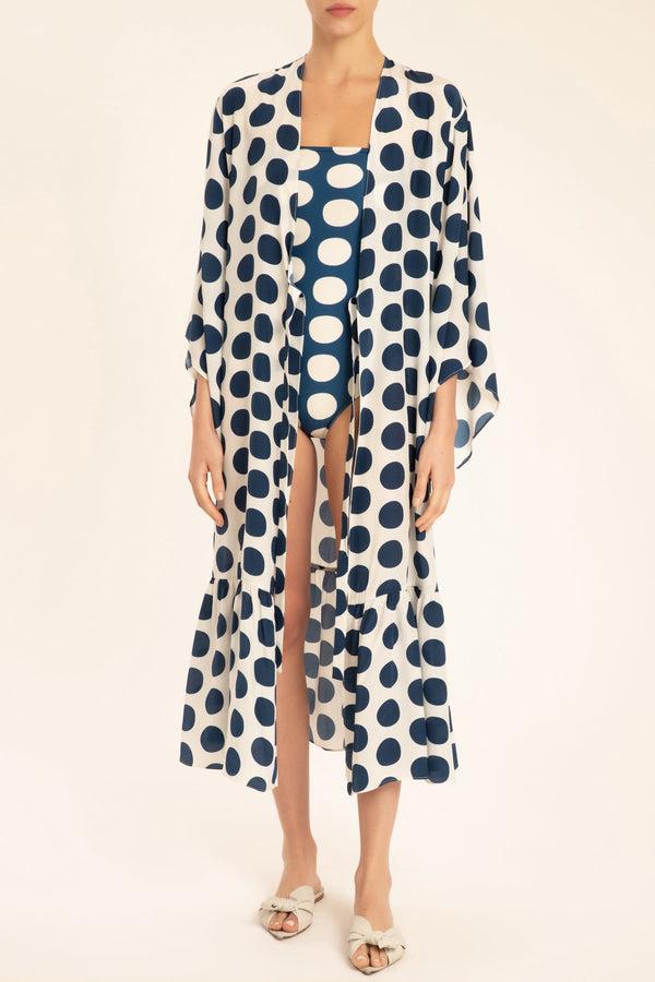 adriana degreas Pois Compose Midi Robe