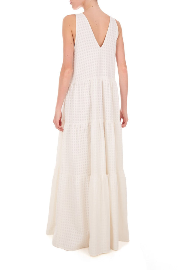 Adriana Degreas Porto V-Neck Long Dress