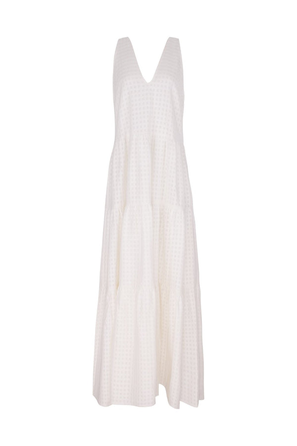 Adriana Degreas Porto V-Neck Long Dress